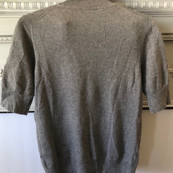 Cassis angora, nylon, cotton L grey turtleneck - Picture 4 of 7